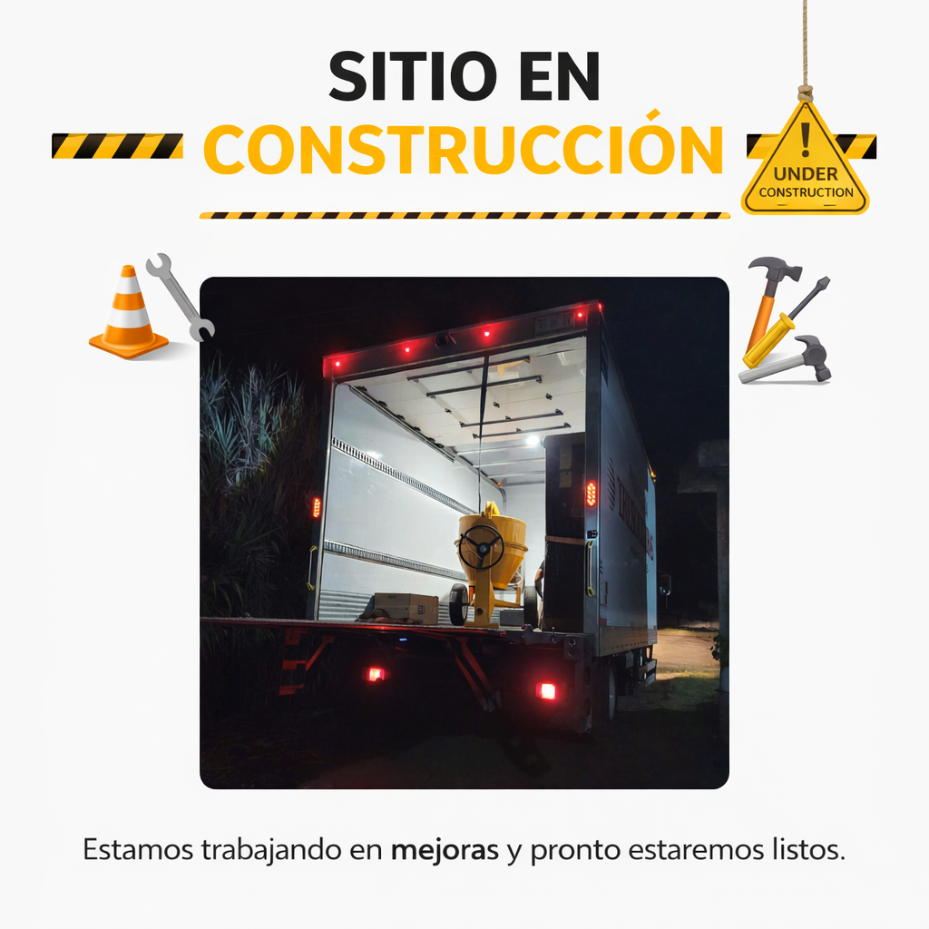 Cami��n con mezcladora